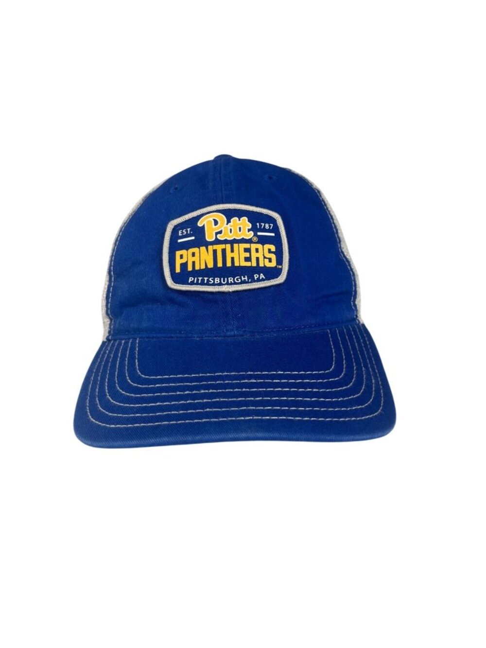 Pitt‎ Panthers Mesh Trucker Cap Hat Blue Snapback Adjustable Captivating